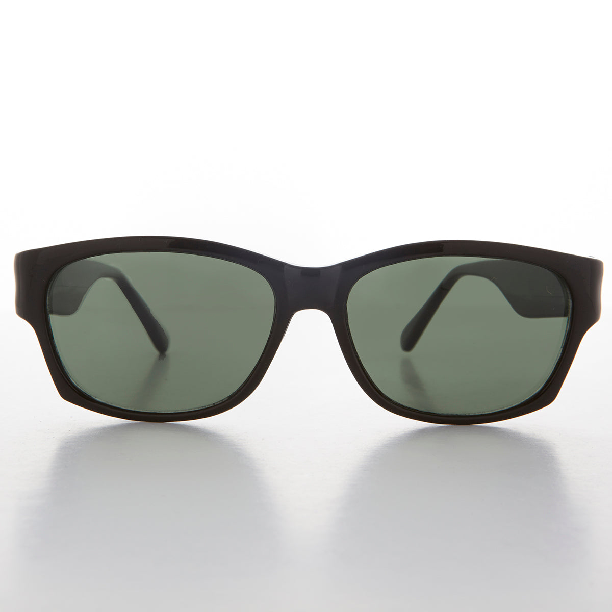 Sporty Vintage Wrap Style Sunglass with Wide Temples - Wiley - Image 3